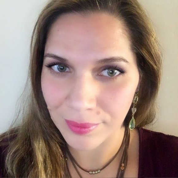 SALE! Tricolor Crystal Drop Statement Earrings - Picture 2 of 4